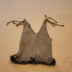 NWT Bcbg Peplum Tank